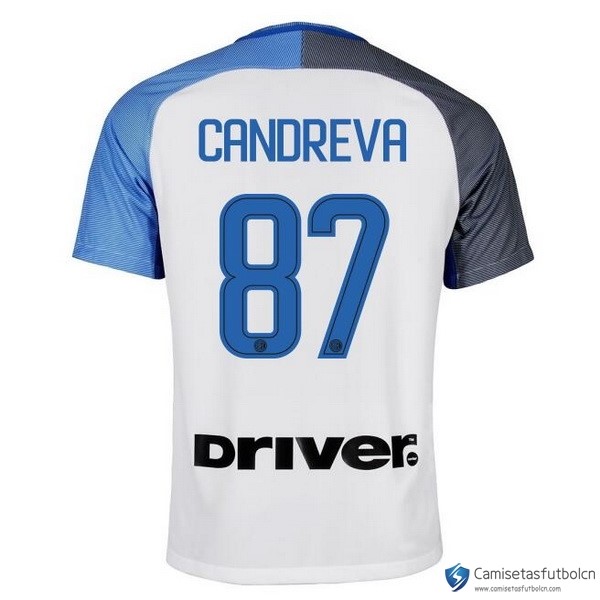 Camiseta Inter Segunda equipo Candreva 2017-18